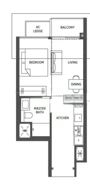 1 Bed Condo for Sale in  Parc Esta - Image 4