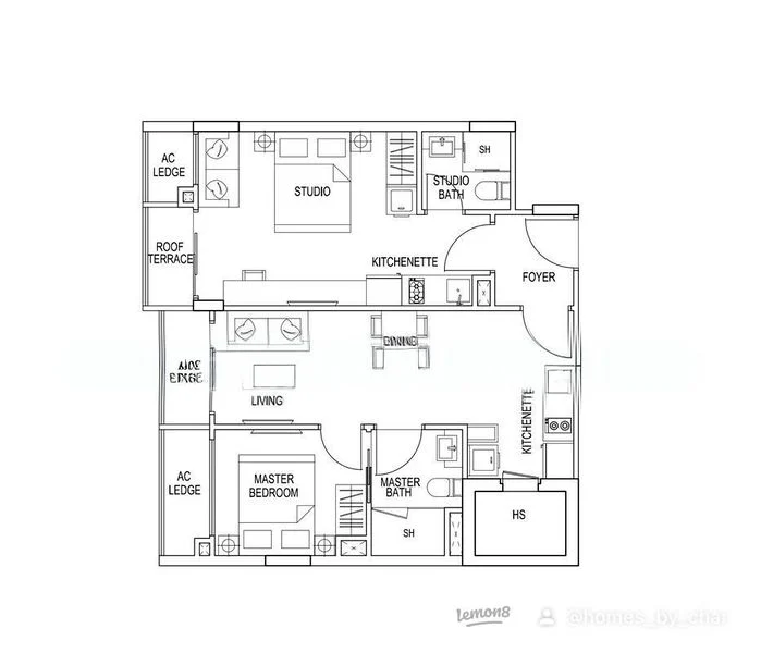 2 Bed Apartment (Condo) for Sale in Kensington Square - Image 8