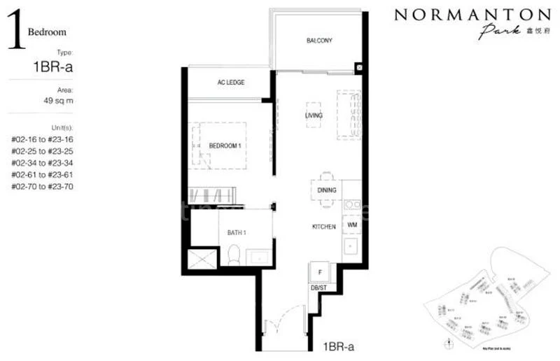 1 Bed Apartment (Condo) for Sale in Normanton Park - Image 12