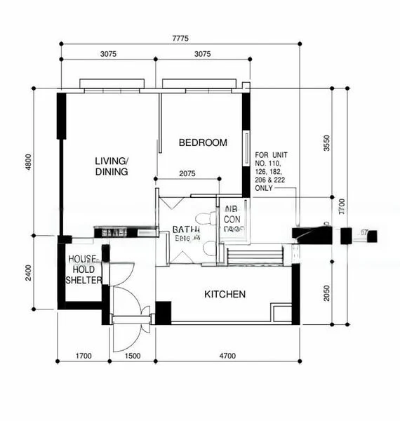 2 Room (2A) HDB for Sale in  405B Northshore Drive - Image 19
