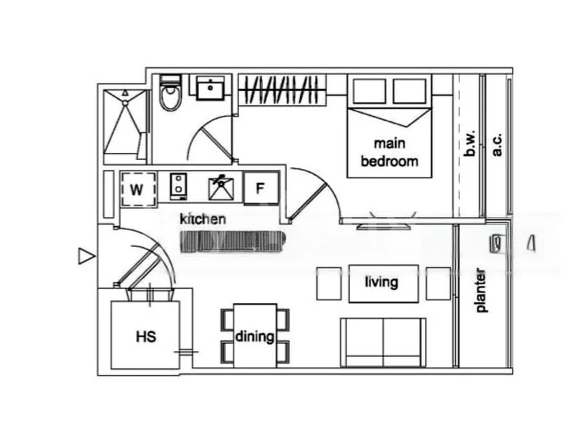 1 Bed Condo for Rent in  Parc Sophia - Image 12