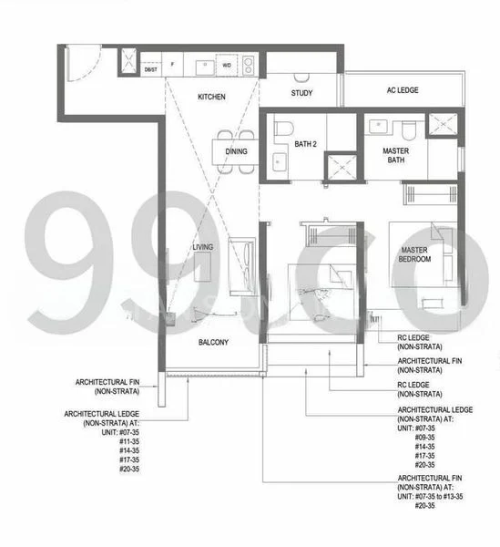 2 Bed Condo for Sale in  The M - Image 5