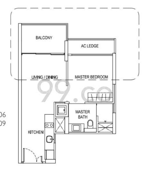 1 Bed Condo for Sale in  J Gateway - Image 17
