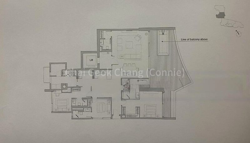 3 Bed Condo for Rent in  Eden Residences Capitol - Image 18