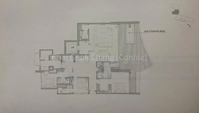 3 Bed Condo for Rent in  Eden Residences Capitol - Image 19