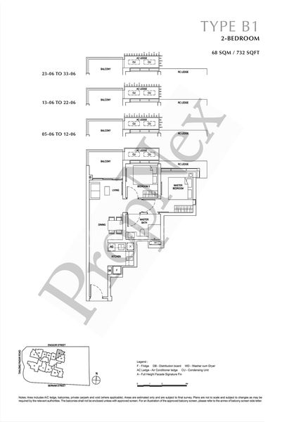 2 Bed Apartment (Condo) for Rent in  One Bernam - Image 8