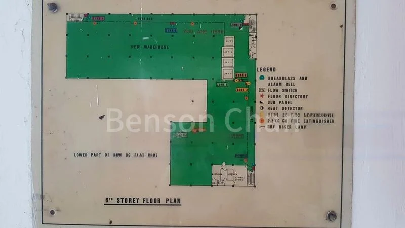 Warehouse for Rent: $1.80 psf, Aljunied MRT; 2**** sqft upper floor (not ramp-up). Benson 90365ooo. - Image 4