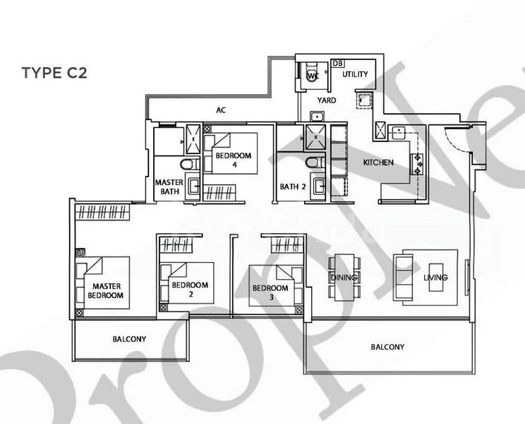 4 Bed Condo for Rent in  The Vales - Image 6