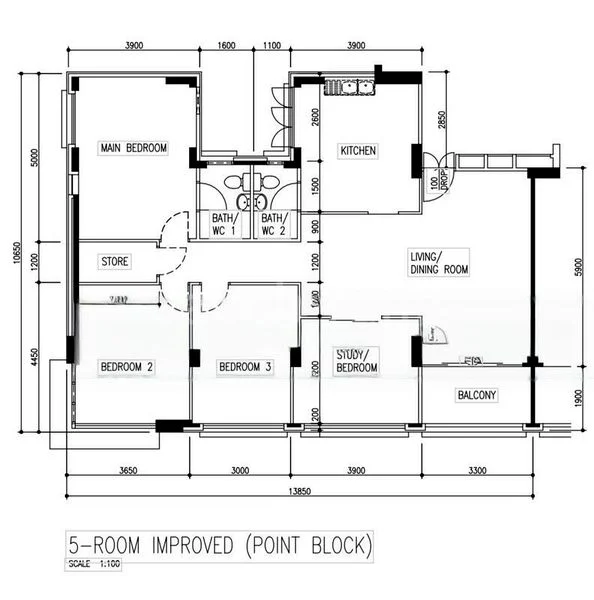 5 Room (5I) HDB for Rent in  189 Pasir Ris Street 12 - Image 6