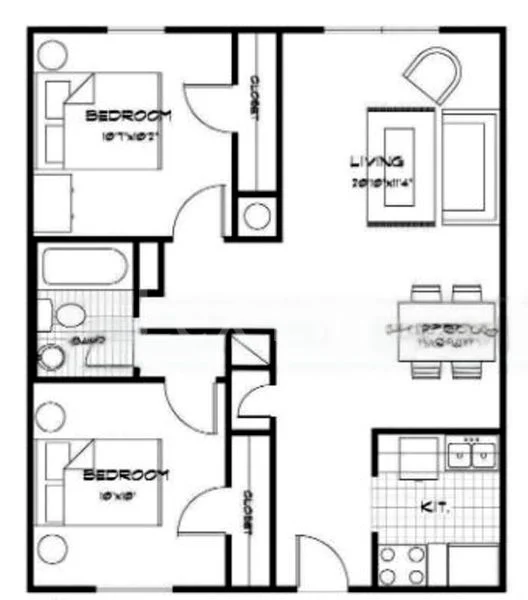 2 Bed Apartment (Condo) for Rent in  Ever Lodge - Image 7