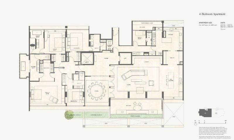 4 Bed Condo for Sale in 21 Anderson - Image 7