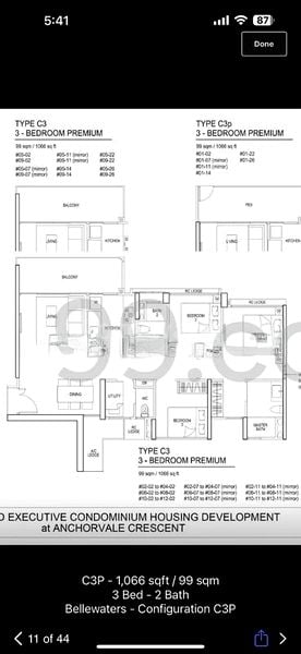 3 Bed Executive Condo for Sale in  Bellewaters - Image 6