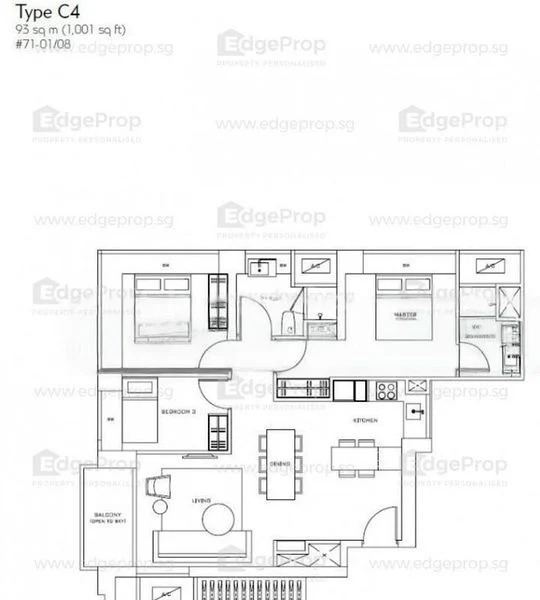 3 Bed Condo for Rent in  Skysuites @ Anson - Image 19