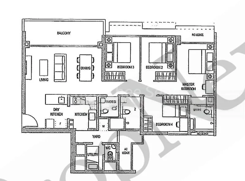 4 Bed Executive Condo for Sale in  The Topiary - Image 12