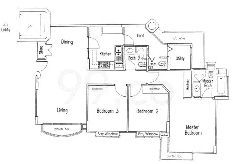 3 Bed Condo for Rent in Tropical Spring - Image 7