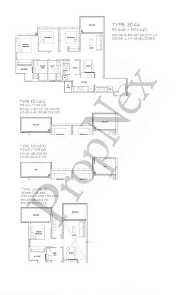 3 Bed Condo for Sale in  The Florence Residences - Image 20