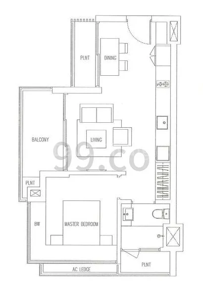 1 Bed Apartment (Condo) for Sale in  D'castilia - Image 7