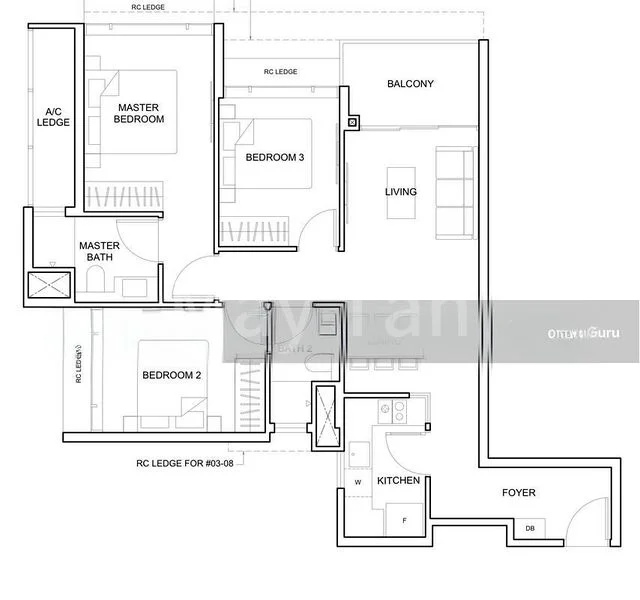 3 Bed Condo for Sale in  The Arcady At Boon Keng - Image 6