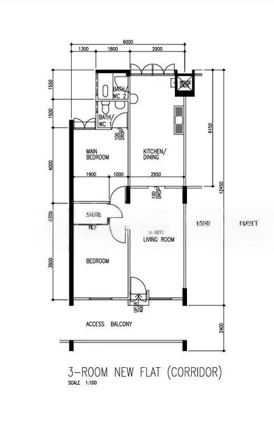 3 Room (3NG) HDB for Sale in 125 Bedok North Road - Image 17