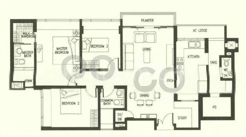 Common Room (Condo) for Rent in  The Spectrum - Image 4