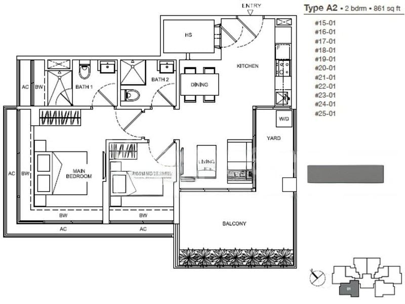 2 Bed Condo for Rent in  Regent Residences - Image 6