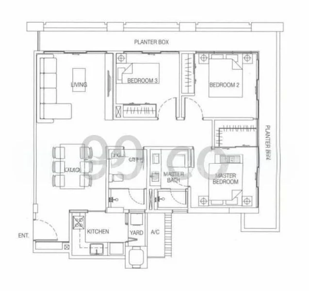 3 Bed Condo for Sale in  Cubik - Image 20