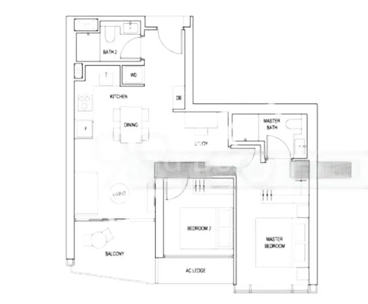 2 Bed Condo for Rent in  Artra - Image 7