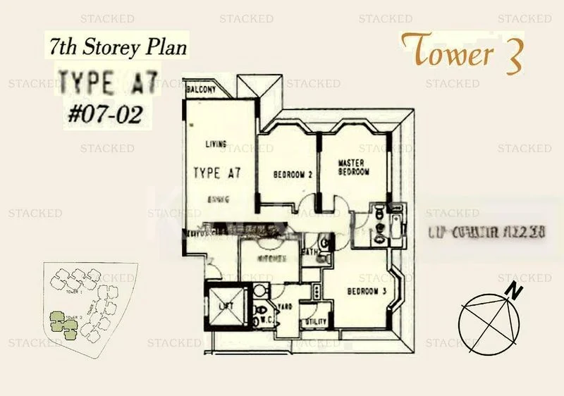 3 Bed Condo for Rent in  Westcove Condominium - Image 8