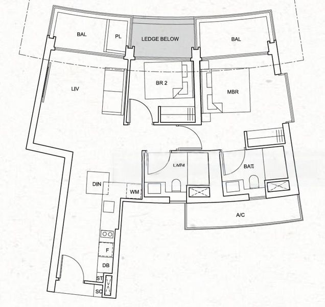 2 Bed Condo for Sale in  One Pearl Bank - Image 20