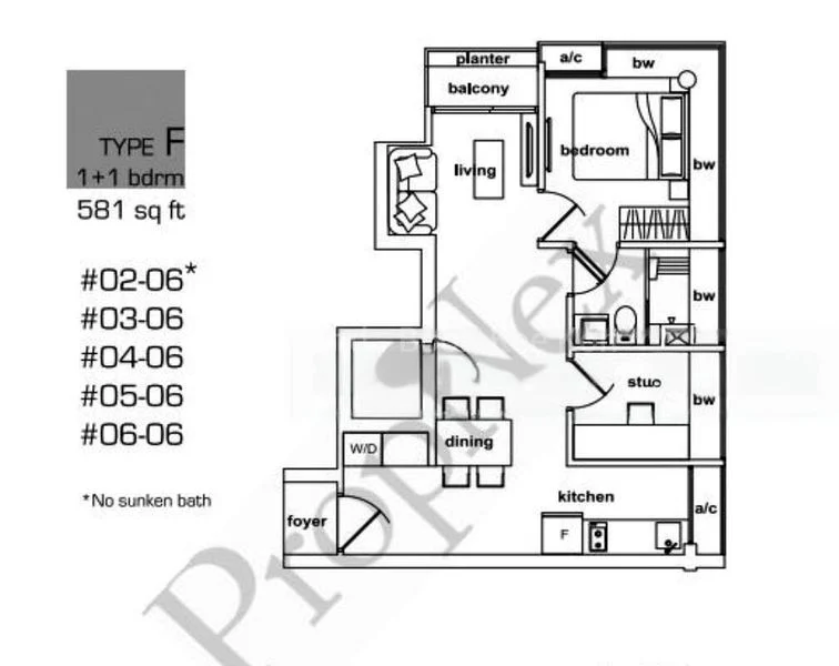 2 Bed Apartment (Condo) for Rent in  Wilkie 80 - Image 11