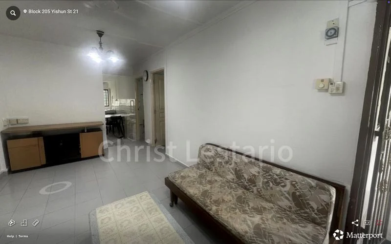 3 Room (3A) HDB for Rent in  205 Yishun Street 21 - Image 1