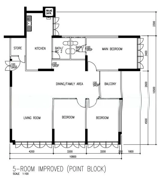 5 Room (5A) HDB for Rent in  551 Ang Mo Kio Avenue 10 - Image 8