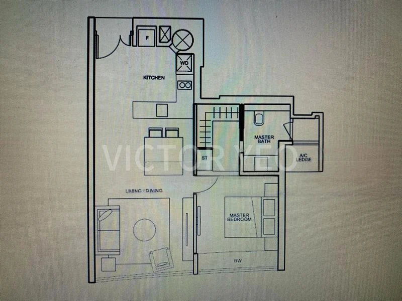 1 Bed Apartment (Condo) for Sale in  76 Shenton - Image 7