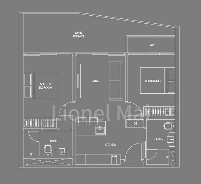 2 Bed Condo for Rent in  Dorsett Residences - Image 7