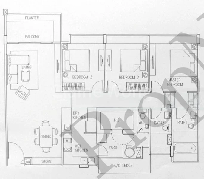 3 Bed Condo for Sale in  The Sixth Avenue Residences - Image 12