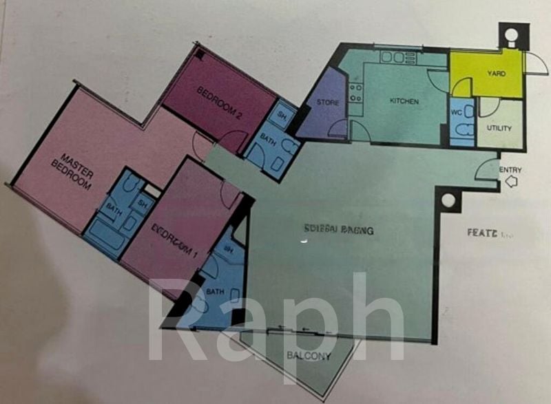 3 Bed Condo for Rent in  Harbour View Towers - Image 20