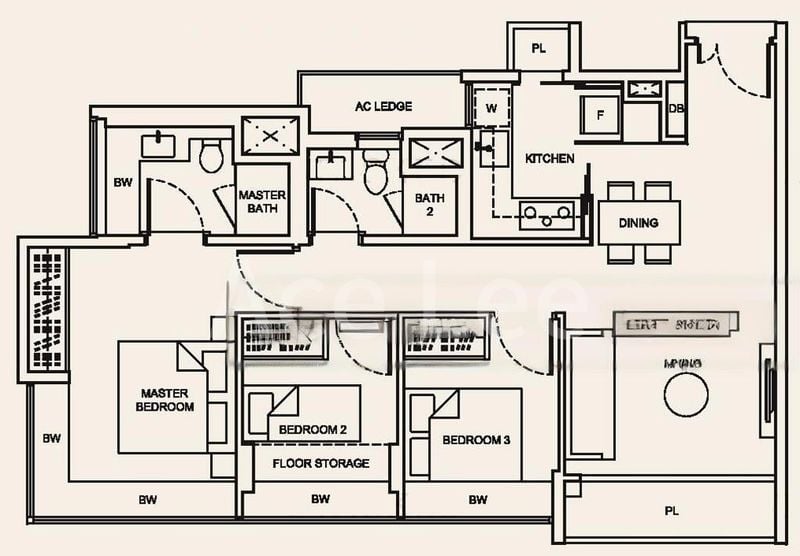3 Bed Condo for Rent in  Coco Palms - Image 6