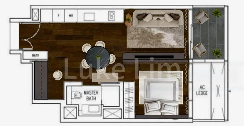 1 Bed Condo for Rent in  19 Nassim - Image 6