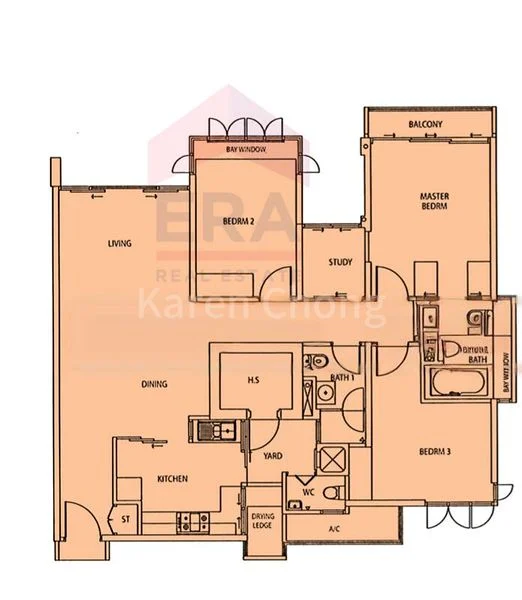 3 Bed Condo for Rent in  Grandeur 8 - Image 11