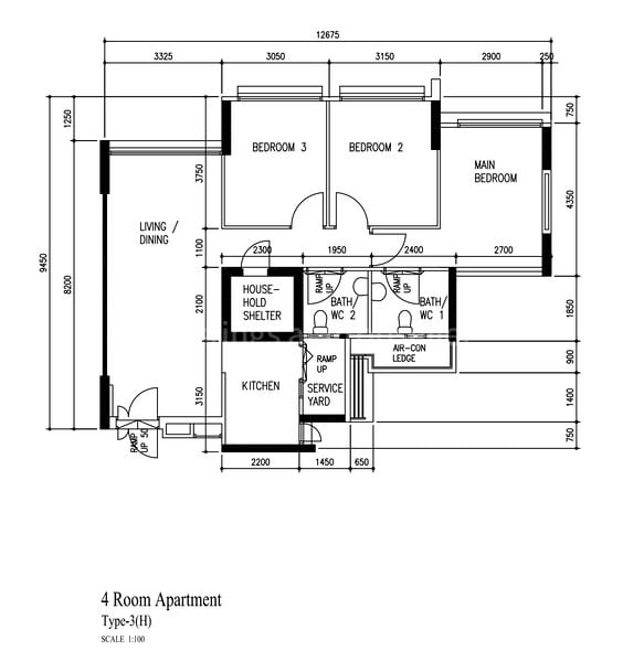 4 Room (4A) HDB for Sale in 603B Punggol Road - Image 13