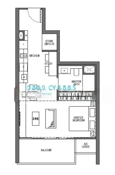 1 Bed Apartment (Condo) for Rent in  Seaside Residences - Image 8