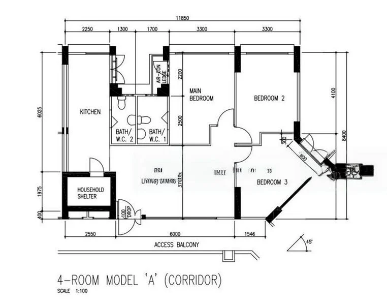 4 Room (4A) HDB for Sale in 688B Choa Chu Kang Drive - Image 6