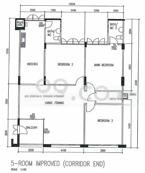 5 Room (5I) HDB for Rent in 416 Hougang Avenue 10 - Image 6