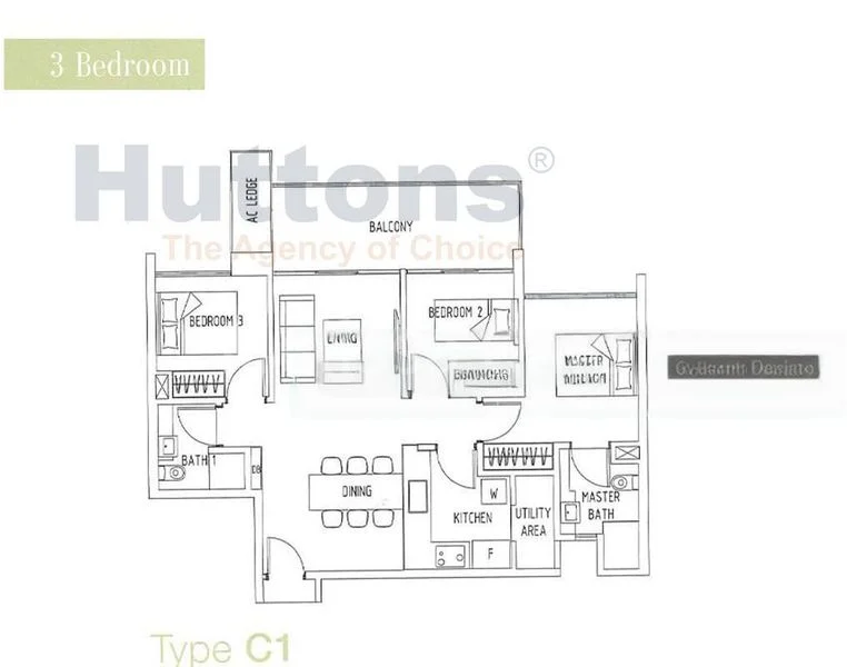 3 Bed Condo for Rent in The Lakefront Residences - Image 11