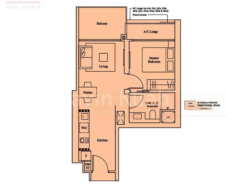 2 Bed Condo for Rent in  Avenue South Residence - Image 10