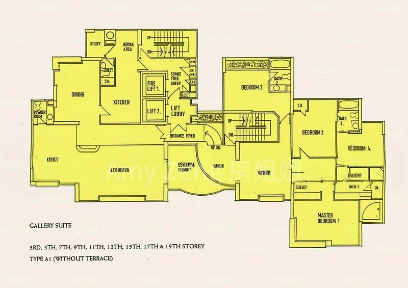 4 Bed Condo for Rent in  Juniper At Ardmore - Image 13