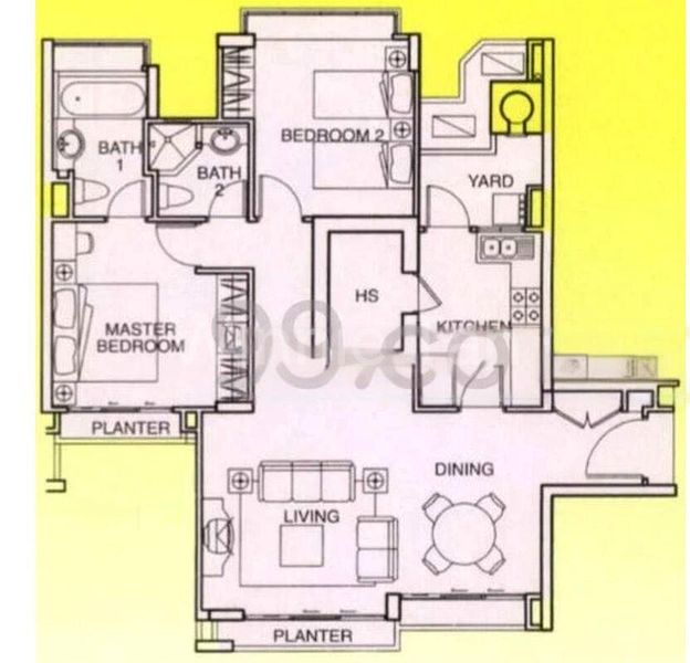 2 Bed Condo for Sale in  Sunhaven - Image 5