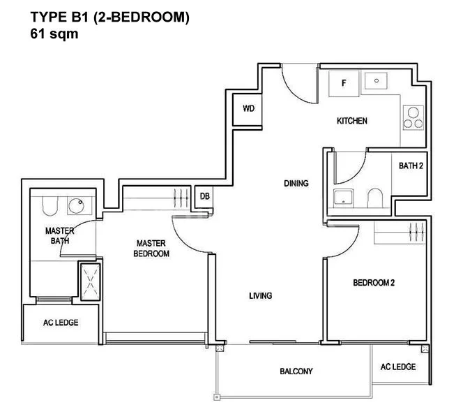 2 Bed Condo for Sale in  Jui Residences - Image 16