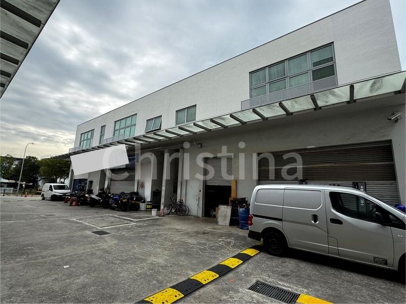Factory / Workshop (B2) for Sale: Rare Kaki Bukit, 2-storey terrace; free car park, open backyard, high power 200amp, near MRT. - Image 2