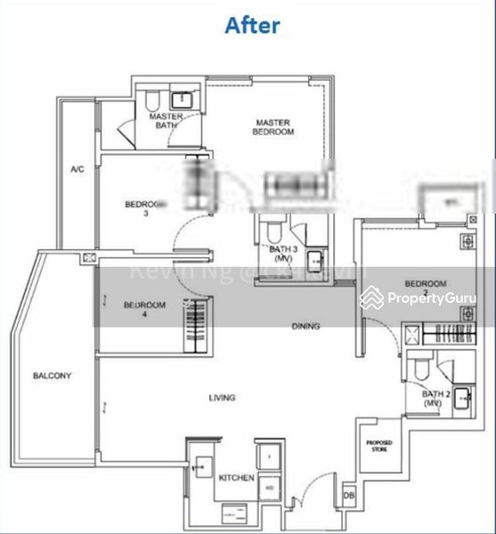 4 Bed Condo for Rent in  Dunearn 386 - Image 14